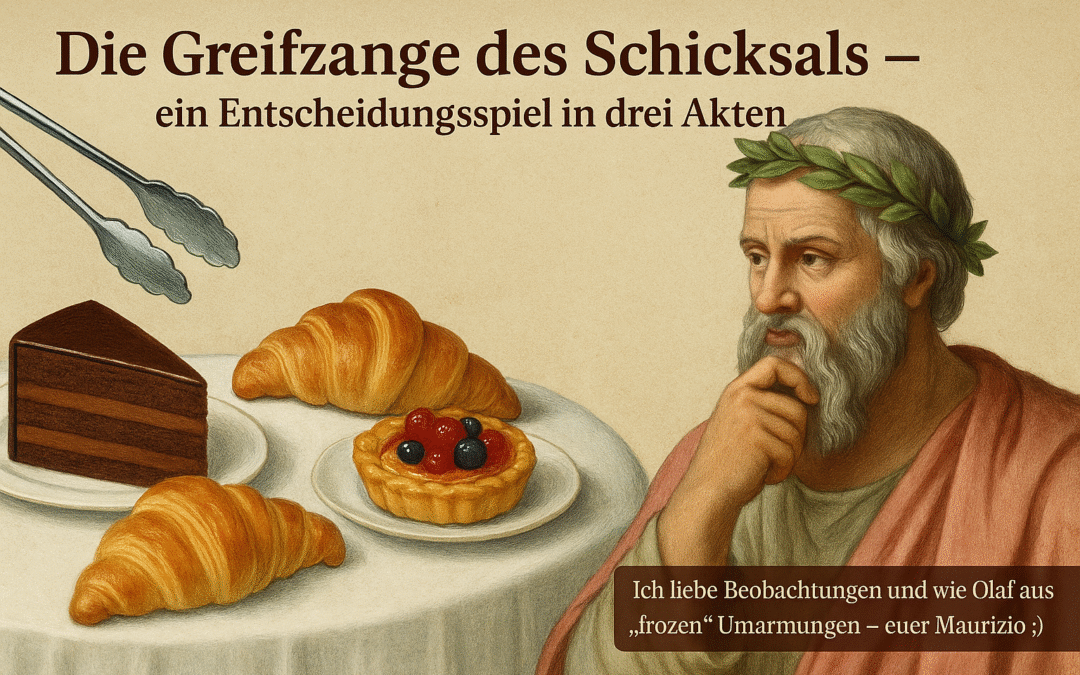 Die Greifzange des Schicksals – ein Entscheidungsspiel in drei Akten