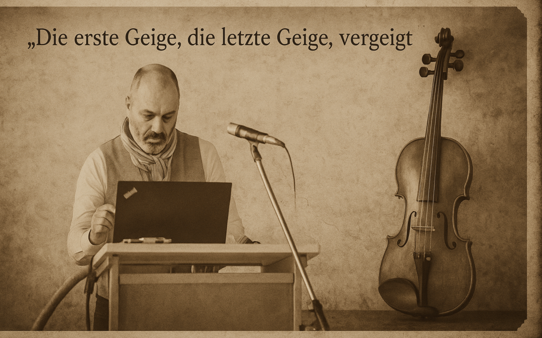 Manifest für den eigenen Resonanzraum