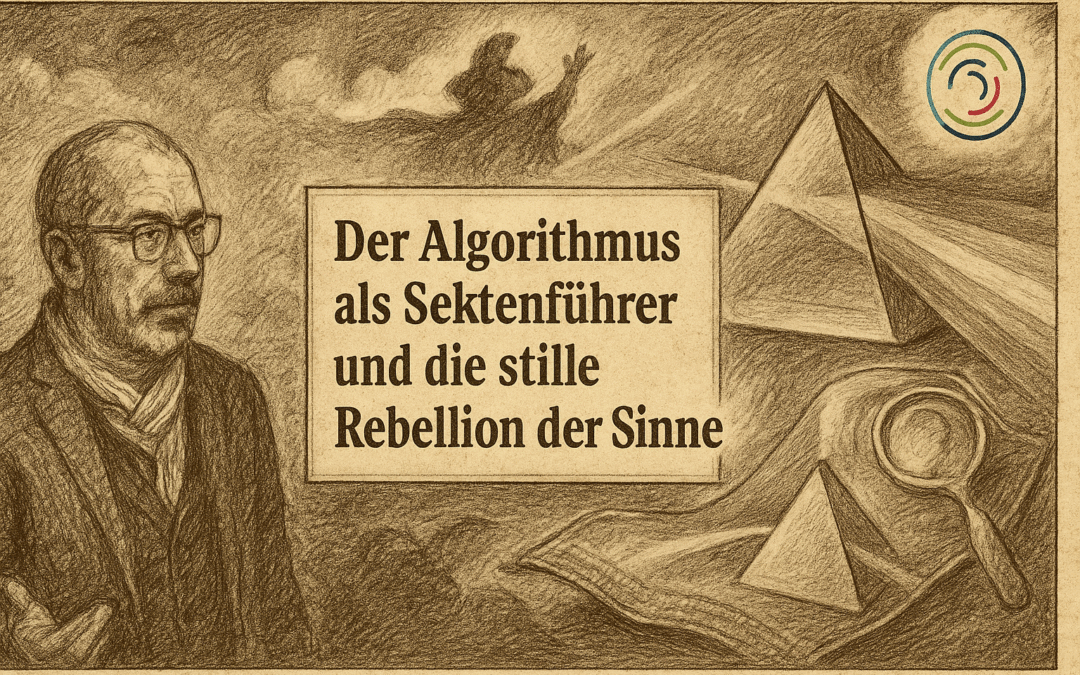Der Algorithmus als Sektenführer und die stille Rebellion der Sinne