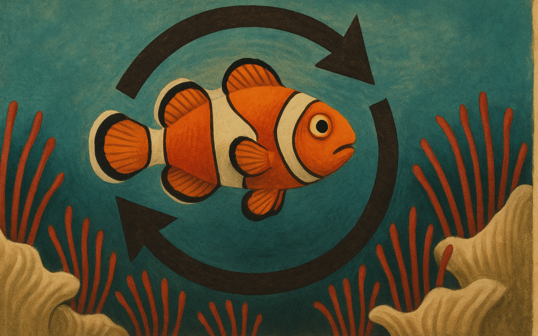 Clownfische auf der Autobahn(einfahrt)